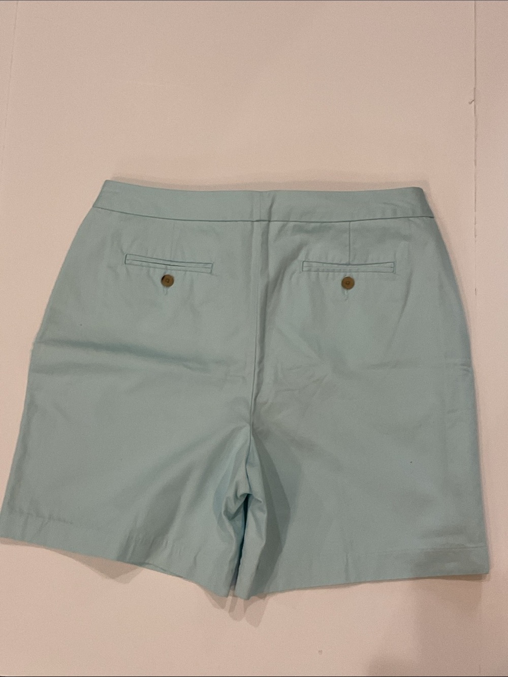 New Lands' End Light Blue Women's Shorts - Picture 2 of 9